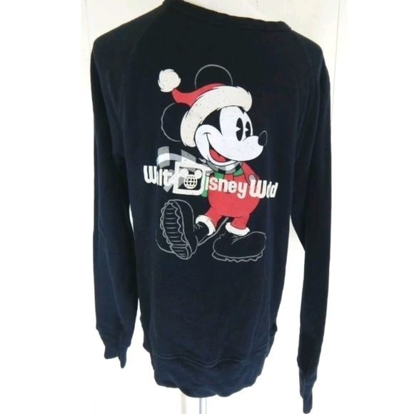 Disney Parks Mickey Mouse Christmas Sweatshirt - Picture 1 of 3